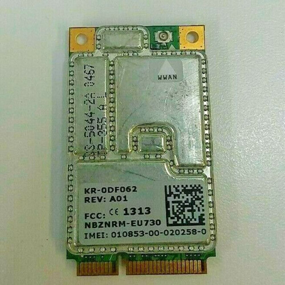 Dell Wireless 5500 Mobile Broadband Mini-PCI Card DF062/ KR-0DF062